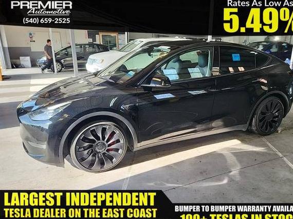 TESLA MODEL Y 2022 7SAYGDEF1NF516057 image